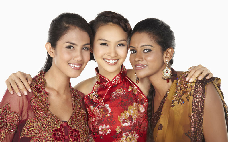 A melting-pot of Asian cultures