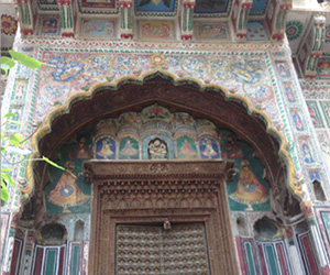 Details on Poddar Haveli Doorway