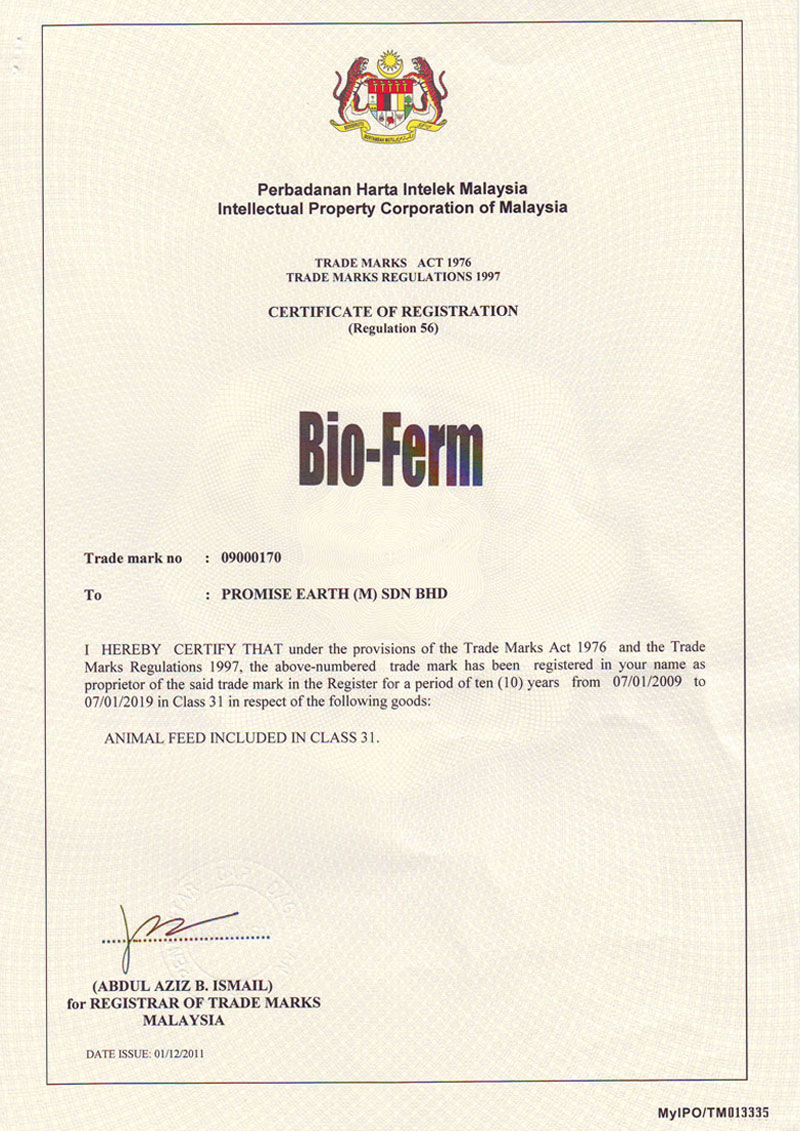 Bio-ferm Trademark