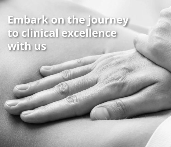 Embark on the journey<br>to clinical excellence with us