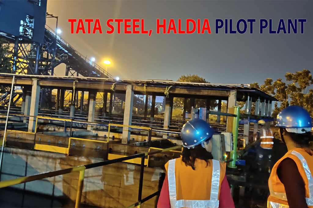 TATA STEEL PILOT at Haldia, West Bengal