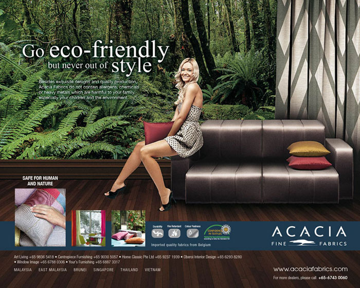 Acacia eco-friendly
