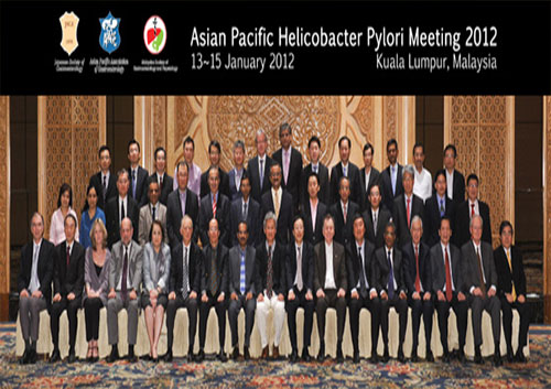 Asian Pacific Helicobacter Pylori Meeting 2012