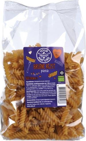 Bruine rijst pasta