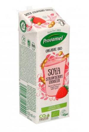 Soya drink aardbeien