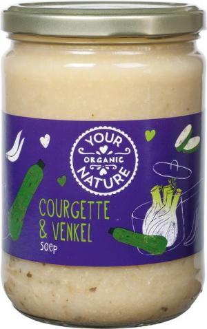 Courgette & venkel soep
