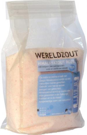 Himalayazout roze fijn