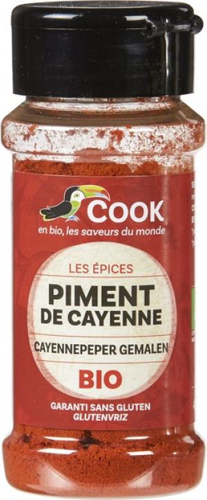Cayennepeper gemalen