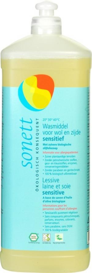 Wol en zijde wasmiddel parfumvrij