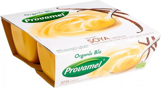 Soya dessert vanilla 4-pack