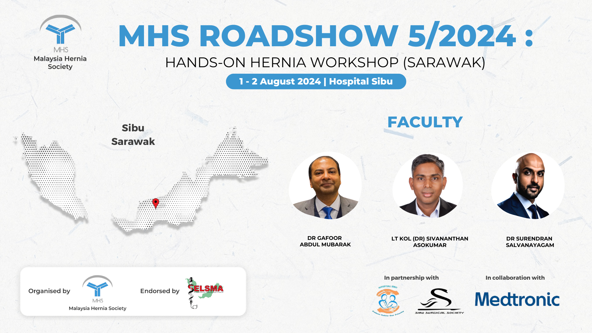 MHS Roadshow 5/2024:Hands-On Hernia Workshop