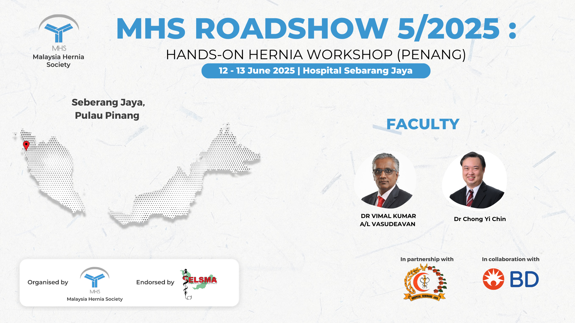 MHS Roadshow 5/2025:Hands-On Hernia Workshop