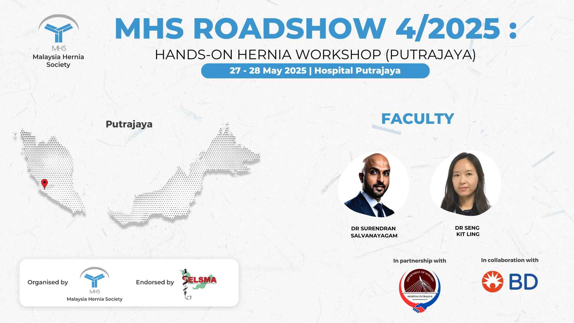 MHS Roadshow 4/2025:Hands-On Hernia Workshop