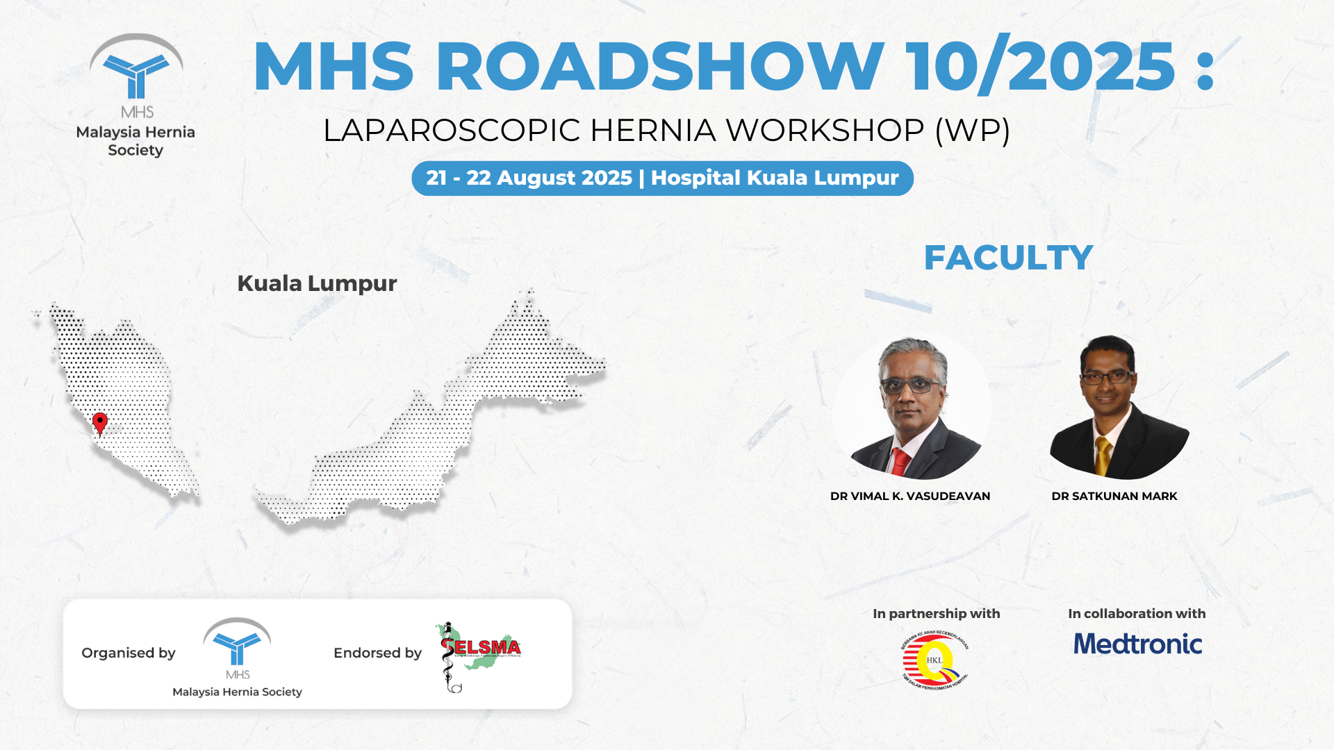 MHS Roadshow 10/2025:Hands-On Hernia Workshop