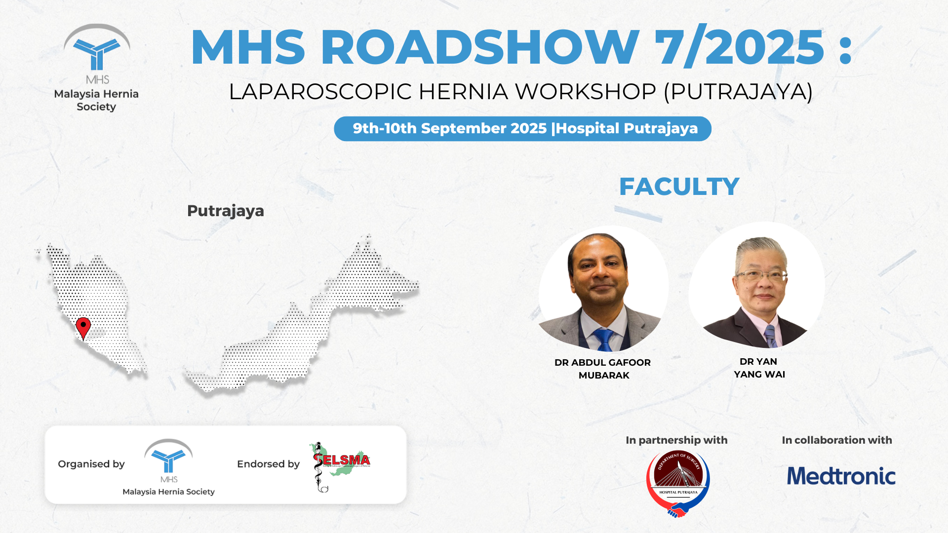 MSH Roadshow 11/2025:  Hands-On Hernia Workshop