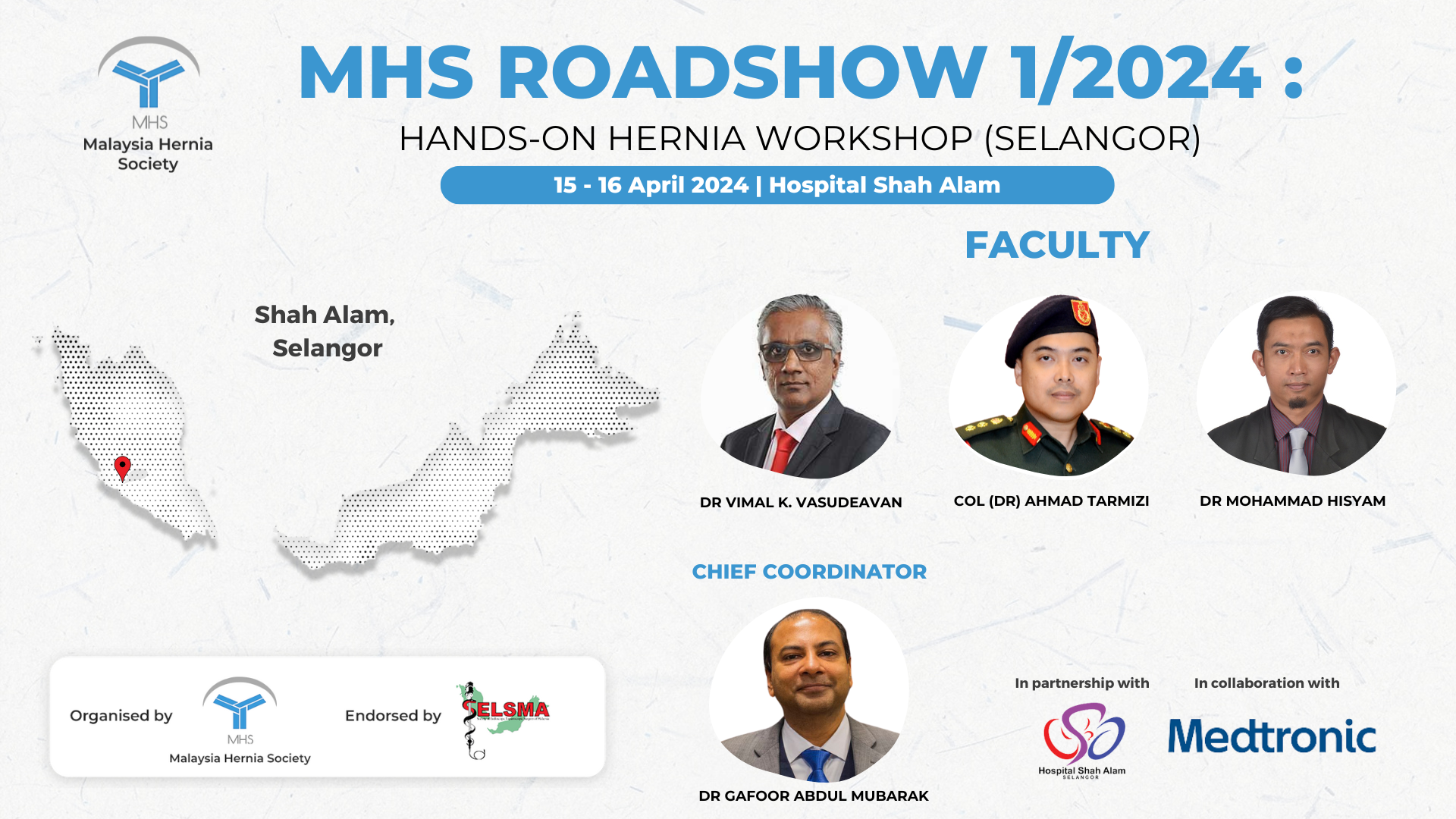 MHS Roadshow 1/2024:Hands-On Hernia Workshop