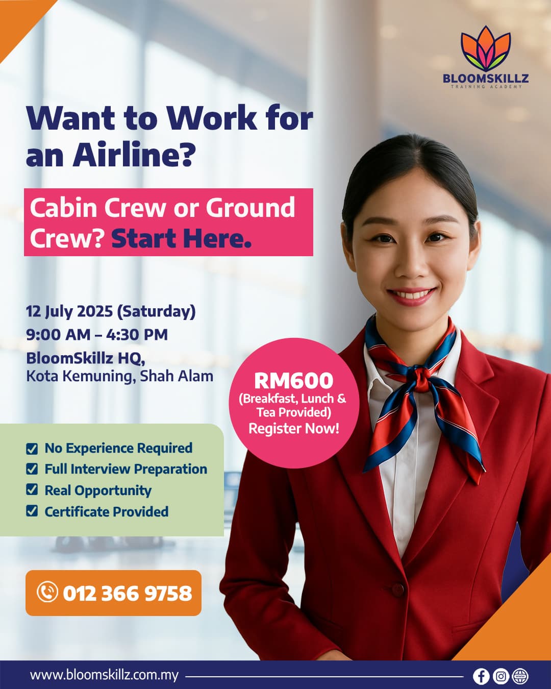 Get Hired: Cabin Crew & Ground Operations Interview Training