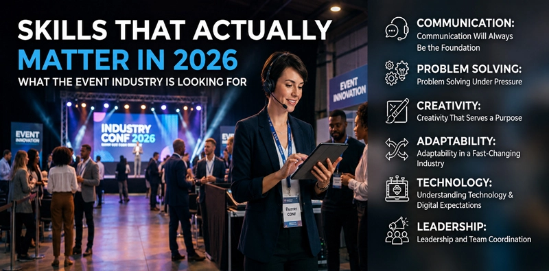 Skills That Actually Matter in 2026: What the Event Industry is Looking For