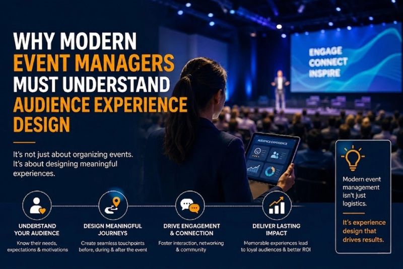 Why Modern Event Managers Must Understand Audience Experience Design
