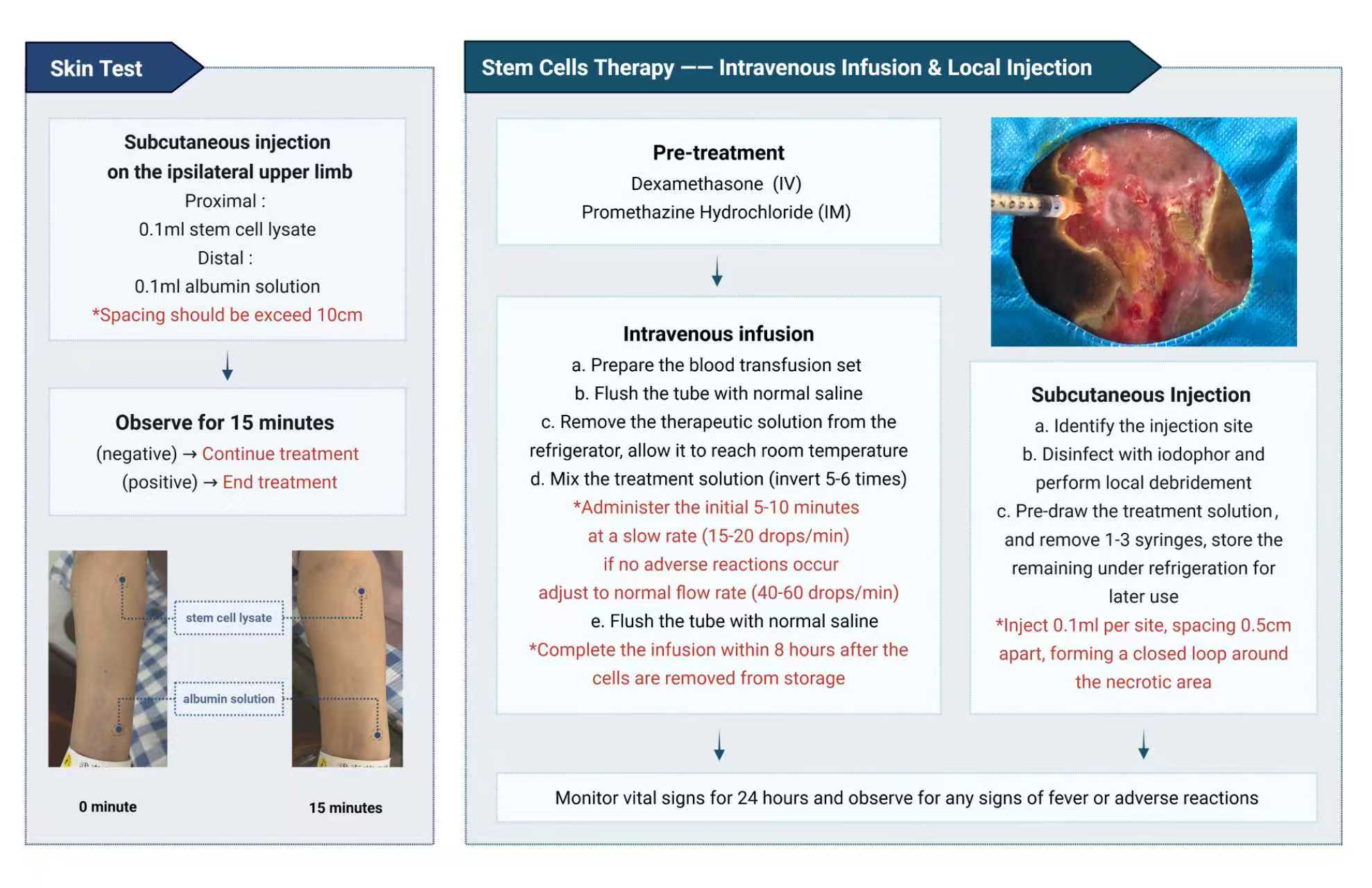 Figure 3. Flowchart of stem cell therapy