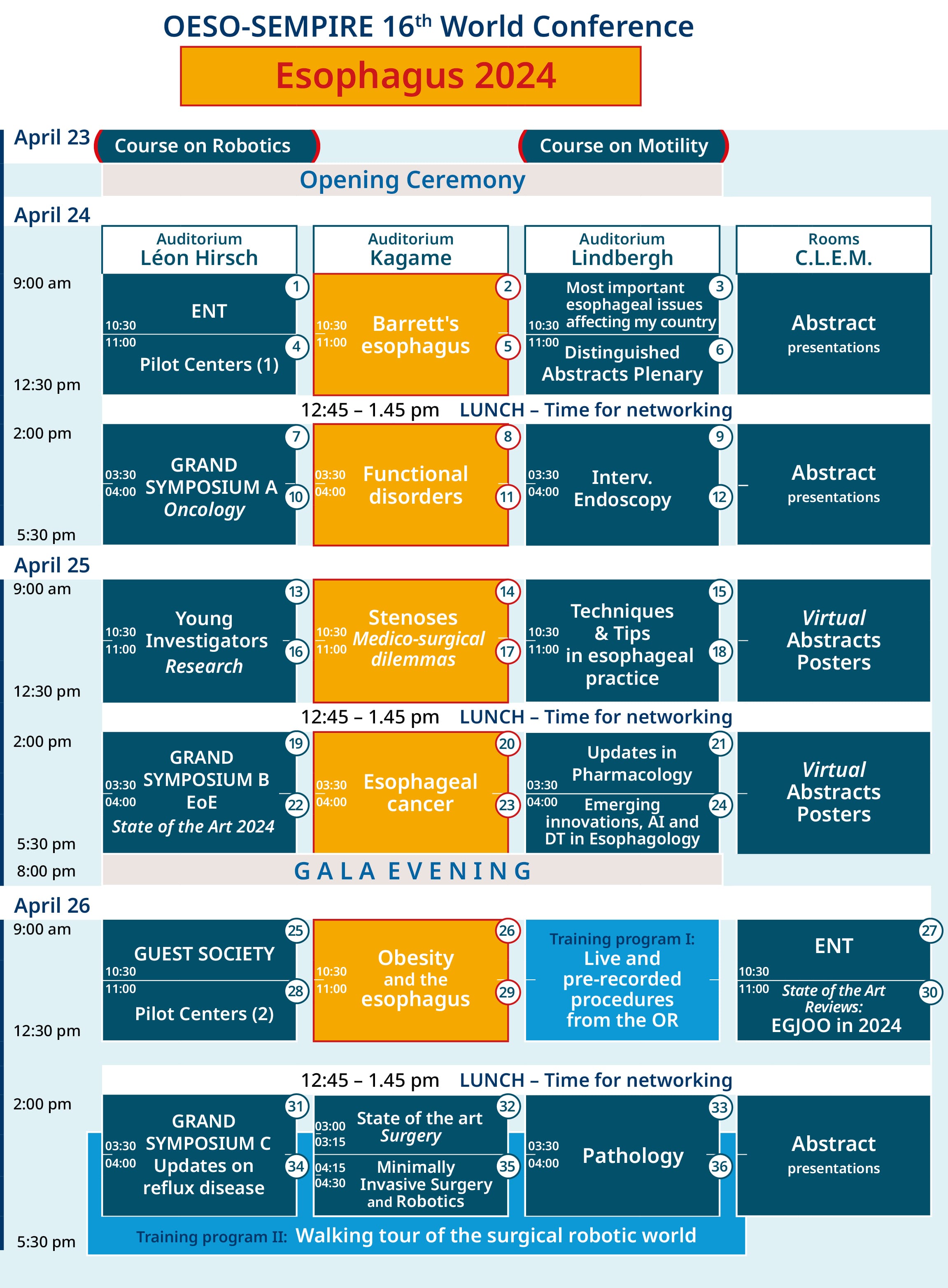 Program at a glance OLD