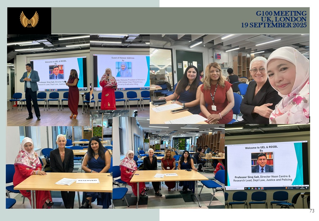 G100 MEETING UK, LONDON 19 SEPTEMBER 2025