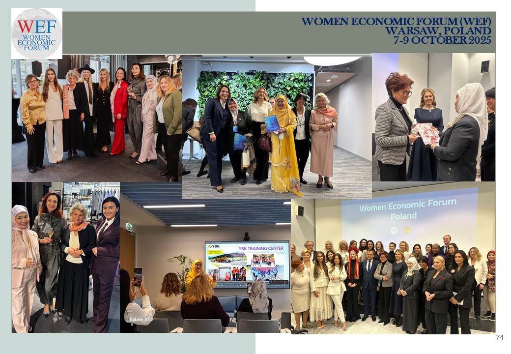 WOMEN ECONOMIC FORUM (WEF) WARSAW, POLAND 7-9 OCTOBER 2025