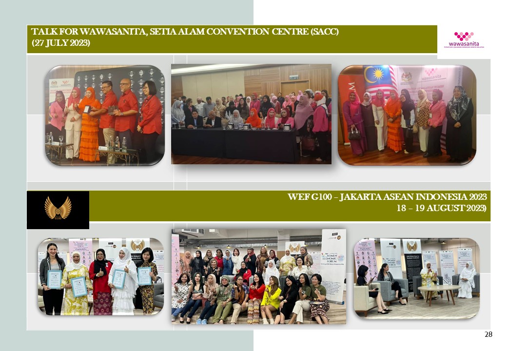 TALK FOR WAWASANITA, SETIA ALAM CONVENTION CENTRE (SACC) 27 July 2023