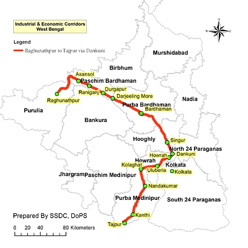 Raghunathpur to Tajpur