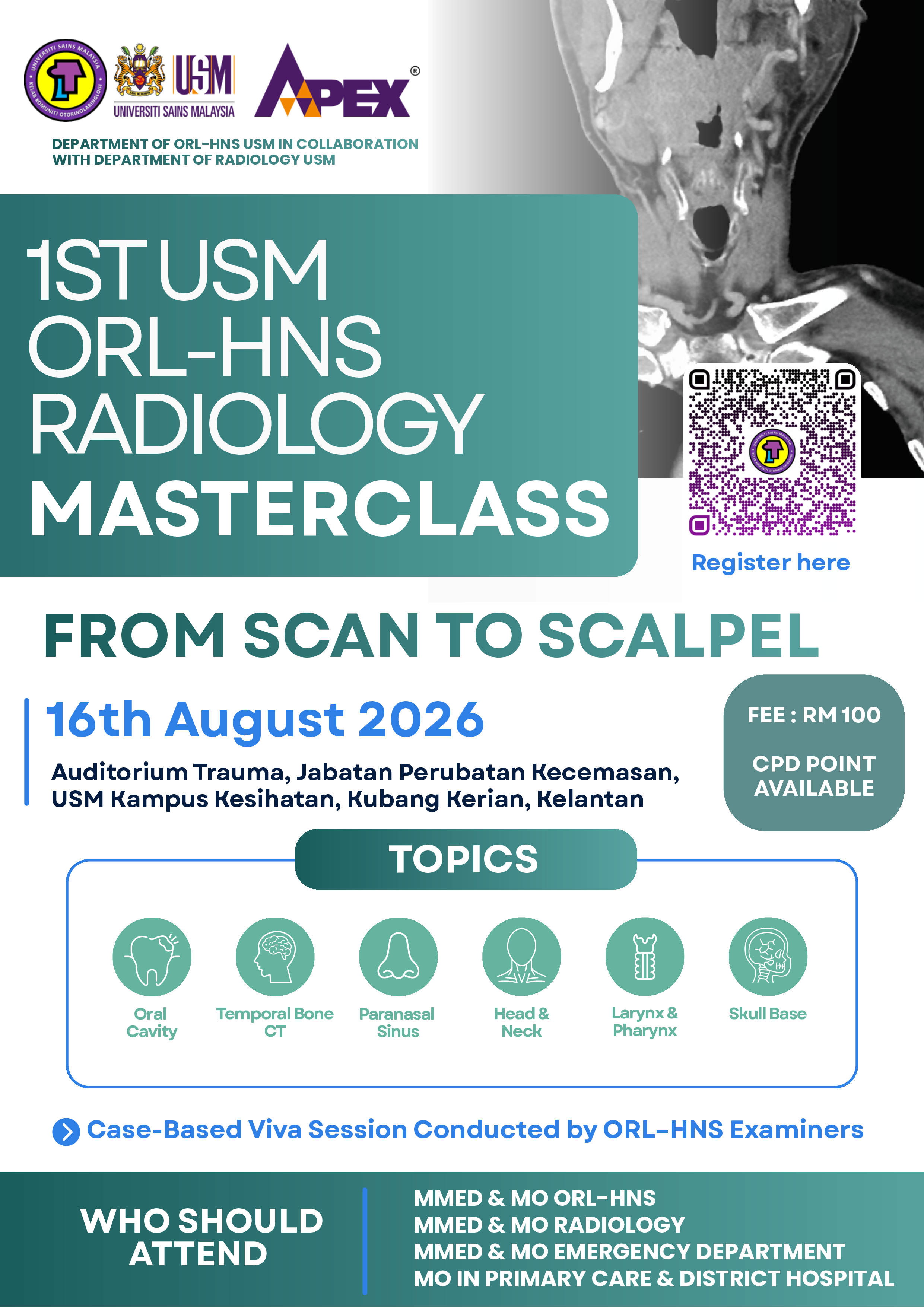 1ST USM ORL-HNS RADIOLOGY MASTERCLASS