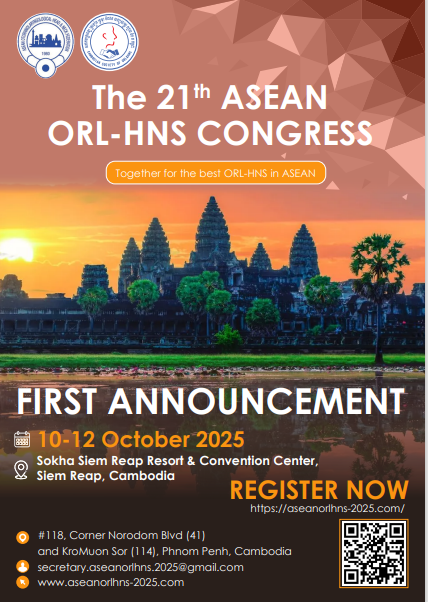 The 21th ASEAN ORL-HNS CONGRESS