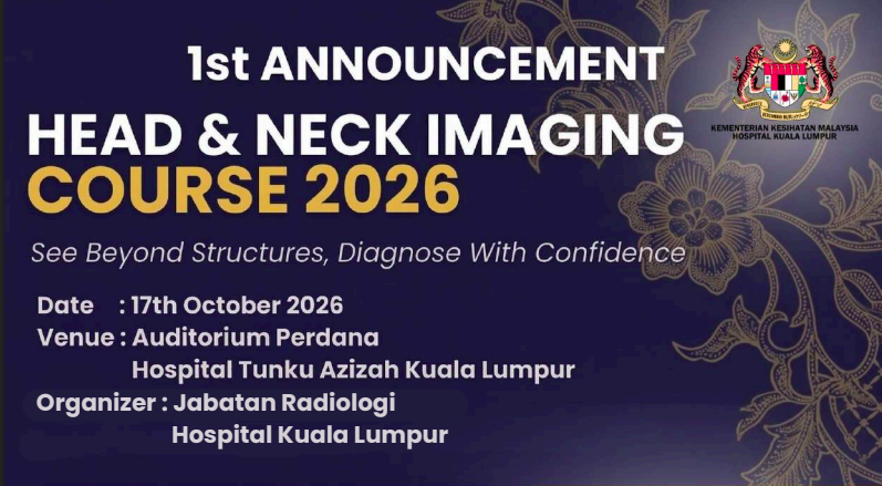 1st ANNOUNCEMENT HEAD AND NECK IMAGING COURSE 2026