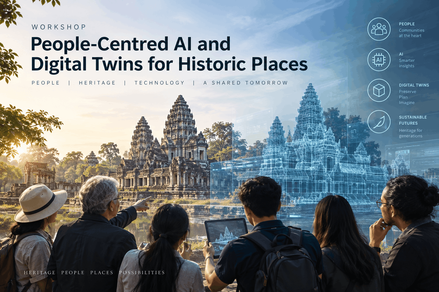 WS2: People-Centred AI and Digital Twins for Historic Places