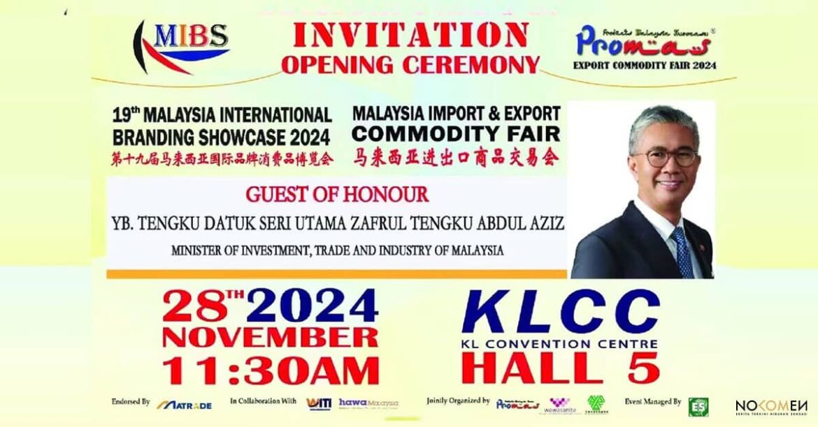 Announcing the Launch of the 19th Malaysia International Branding Showcase (MIBS) 2024!