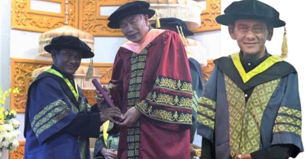 Ebby Yus terima Ijazah Kehormat Doktor Persilatan