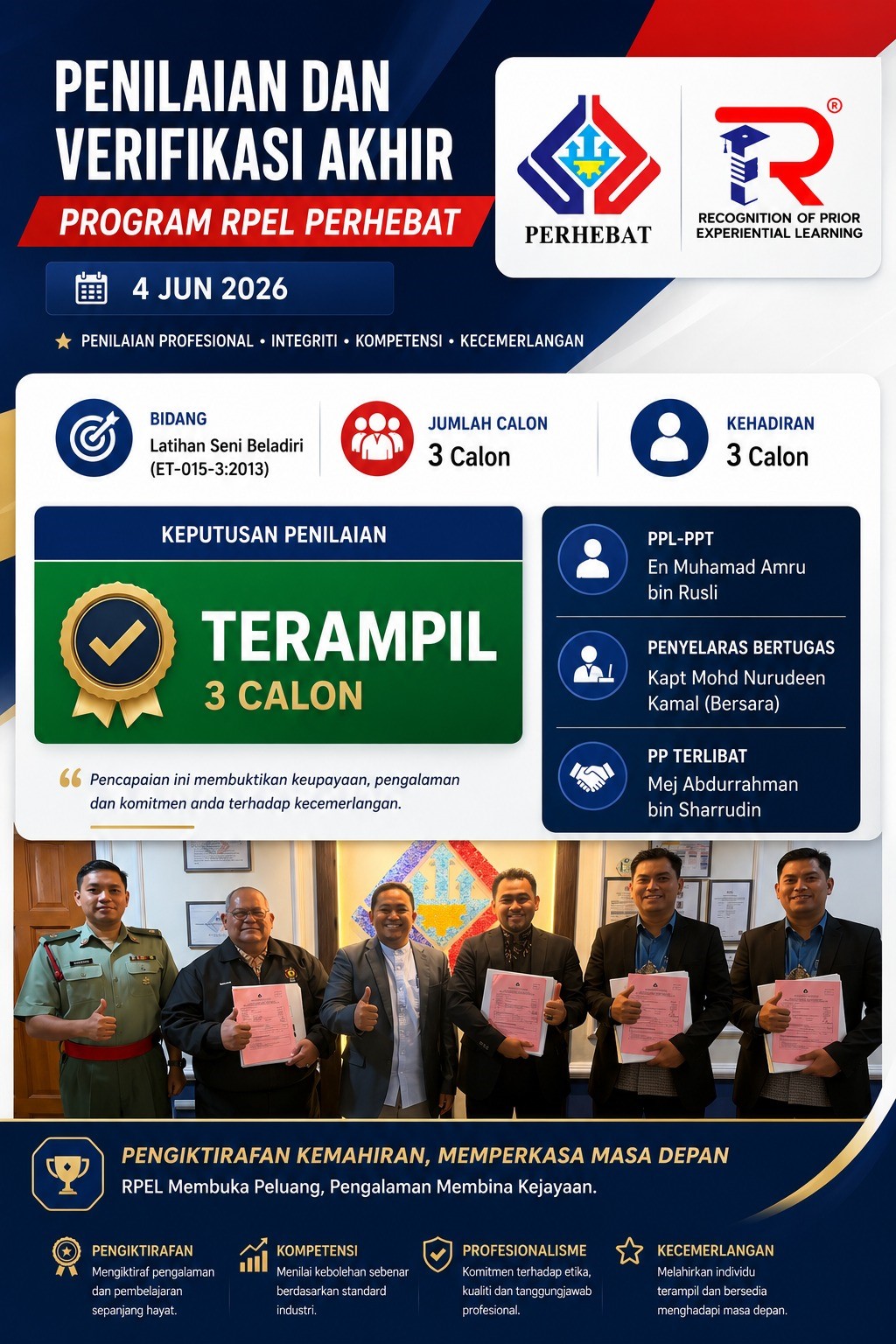 Penawaran SKM Tahap 3 oleh APS