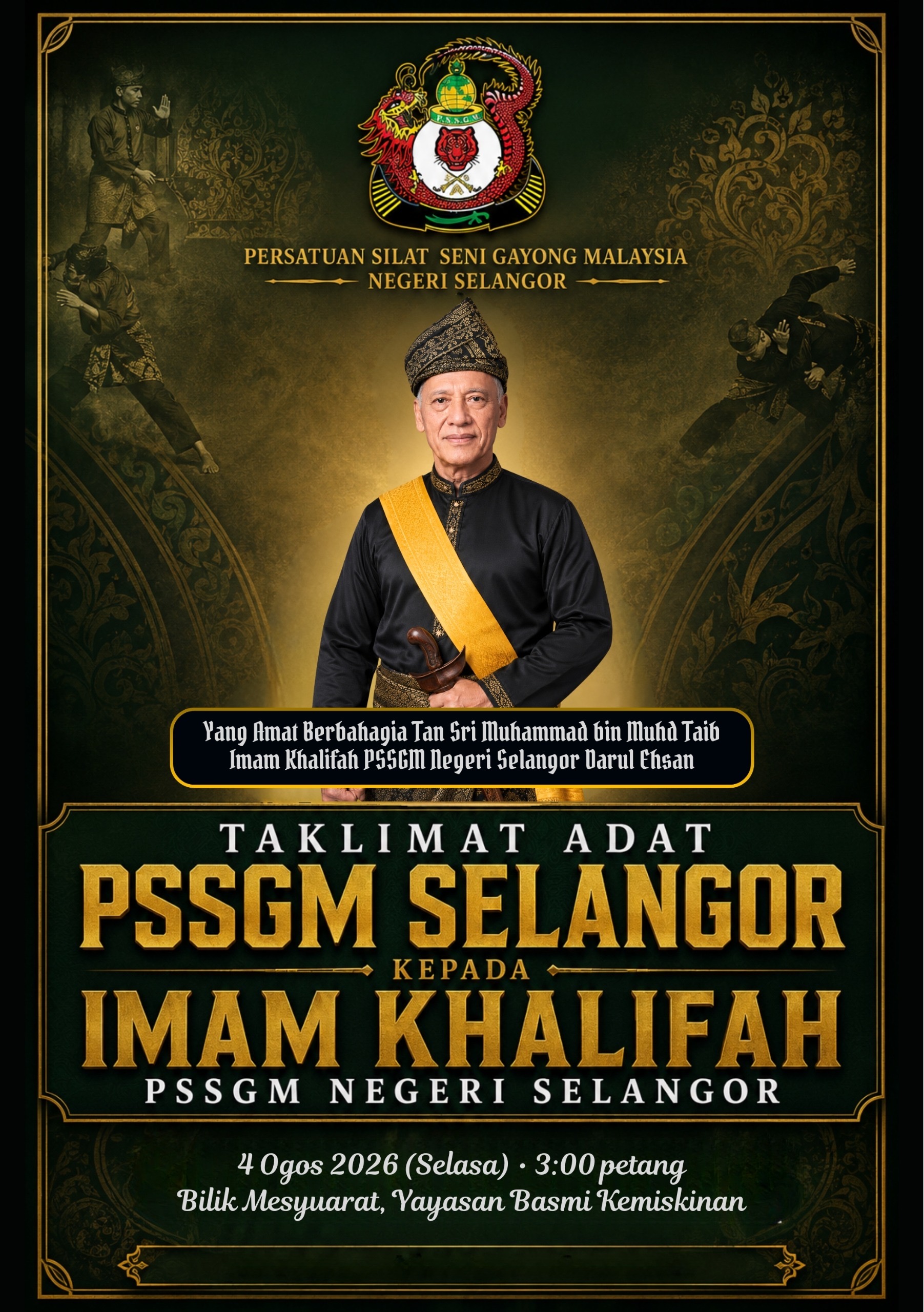 TAKLIMAT ADAT SELANGOR GARIS HALA TUJU BAHARU PERKASA ADAT SILAT SENI GAYONG