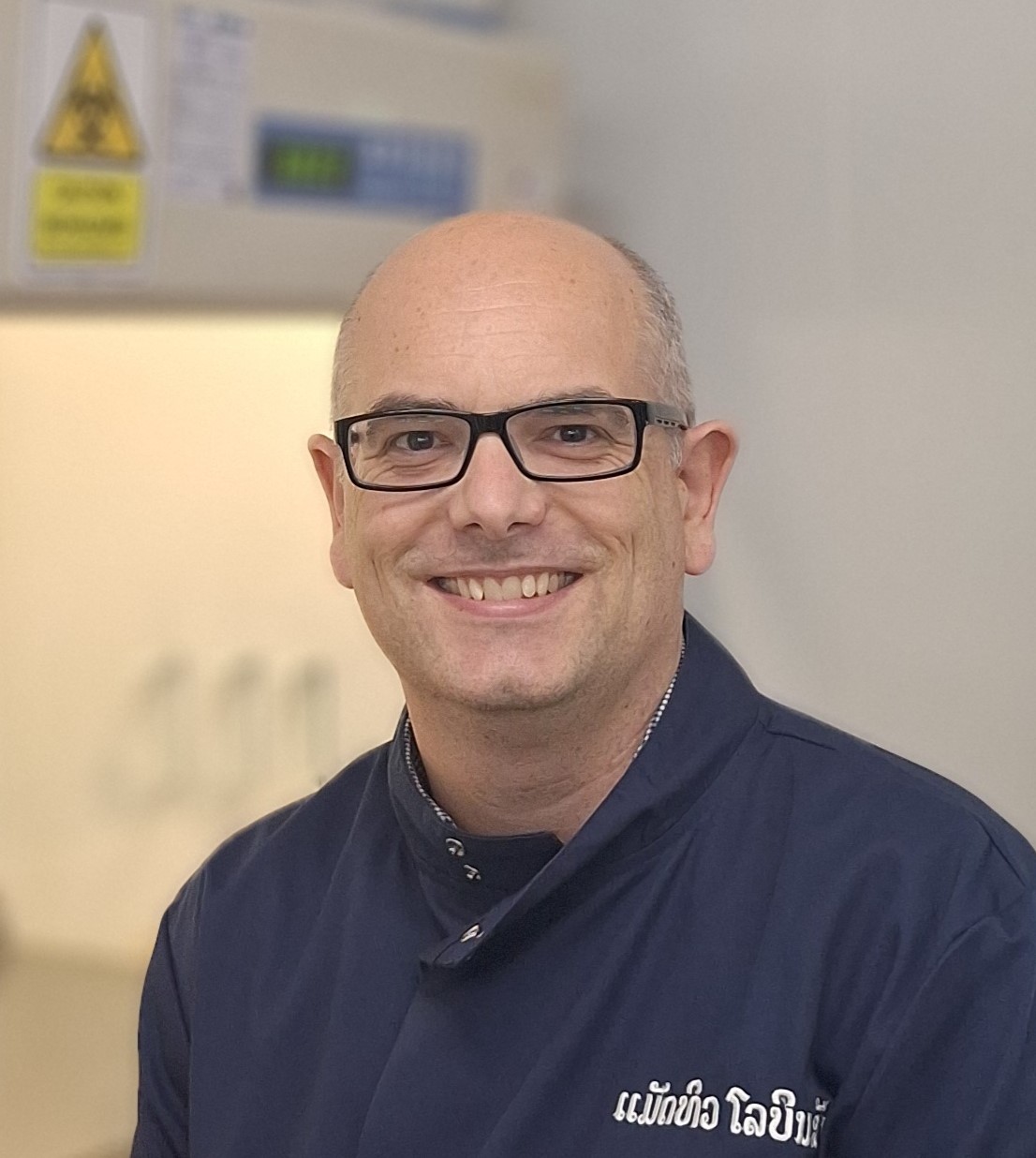 Matthew RobinsonUnited KingdomHead of Molecular BacteriologyLao-Oxford-Mahosot Hospital-Wellcome Trust Research Unit (LOMWRU)Dr. Robinson, leads the Molecular Bacteriology Team at LOMWRU, advancing clinical diagnostics and research on bacterial infections including rickettsioses, leptospirosis, and other zoonoses. His team evaluates novel diagnostics, screens disease vectors, studies antimicrobial resistance, and employs genomics for pathogen surveillance. He also oversees laboratory safety for LOMWRU and is Country Director for Pint of Science Thailand and Laos, pioneering science communication in Asia.