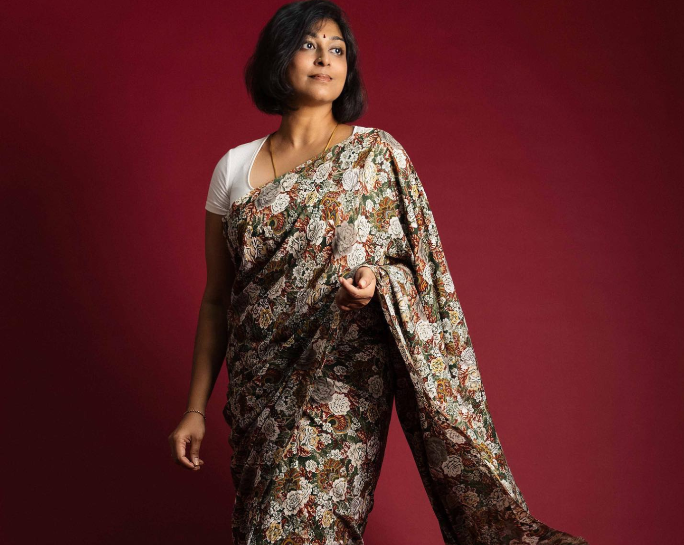 How Sumitra Selvaraj Found Her Identity Through a Saree