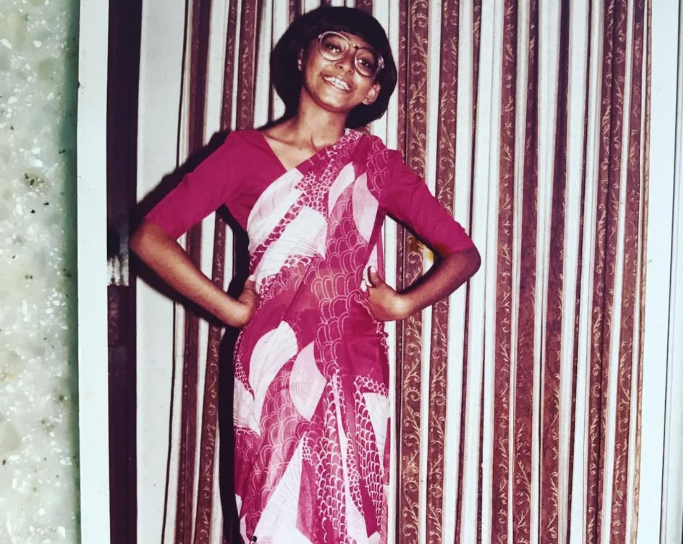 Sumitra Selvaraj as a child