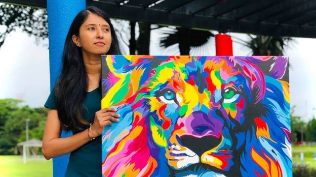 A Stroke of Courage: Turning Adversity into Art