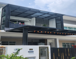 Aluminium Composite Panel awning2