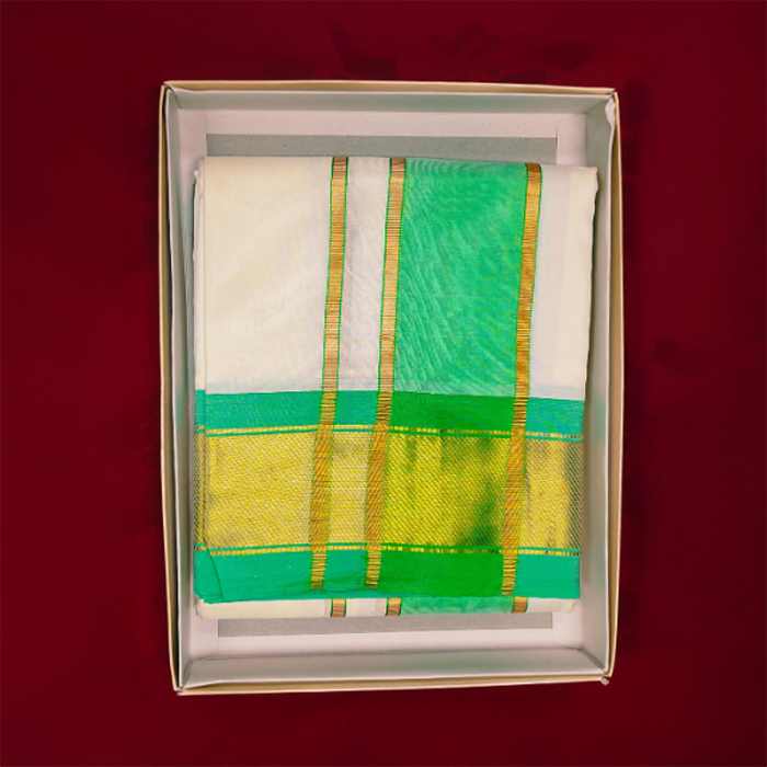 New Silk Veshti