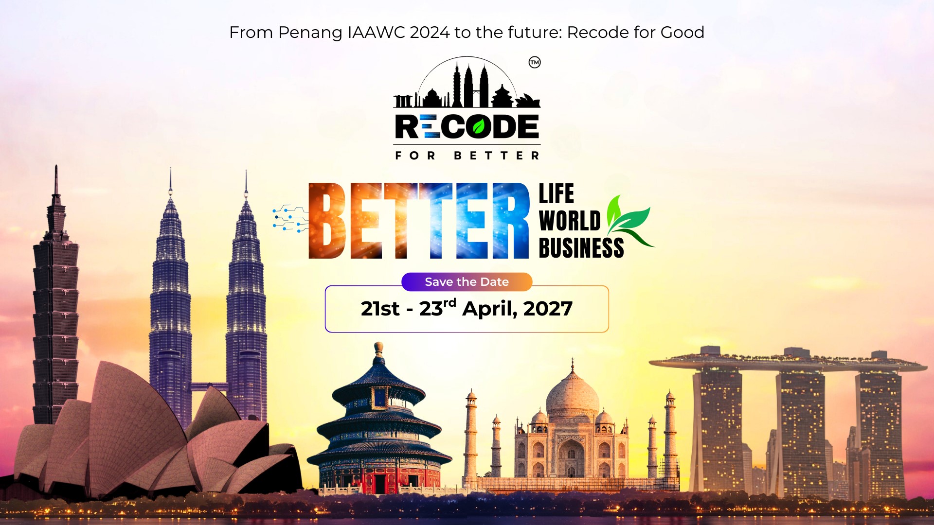 Recode banner background