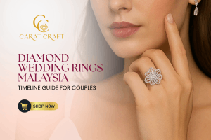 Diamond Wedding Rings in Malaysia: When to Order (A Timeline Guide for Couples)