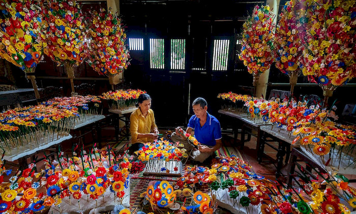 Thanh Tien Paper Flower Village