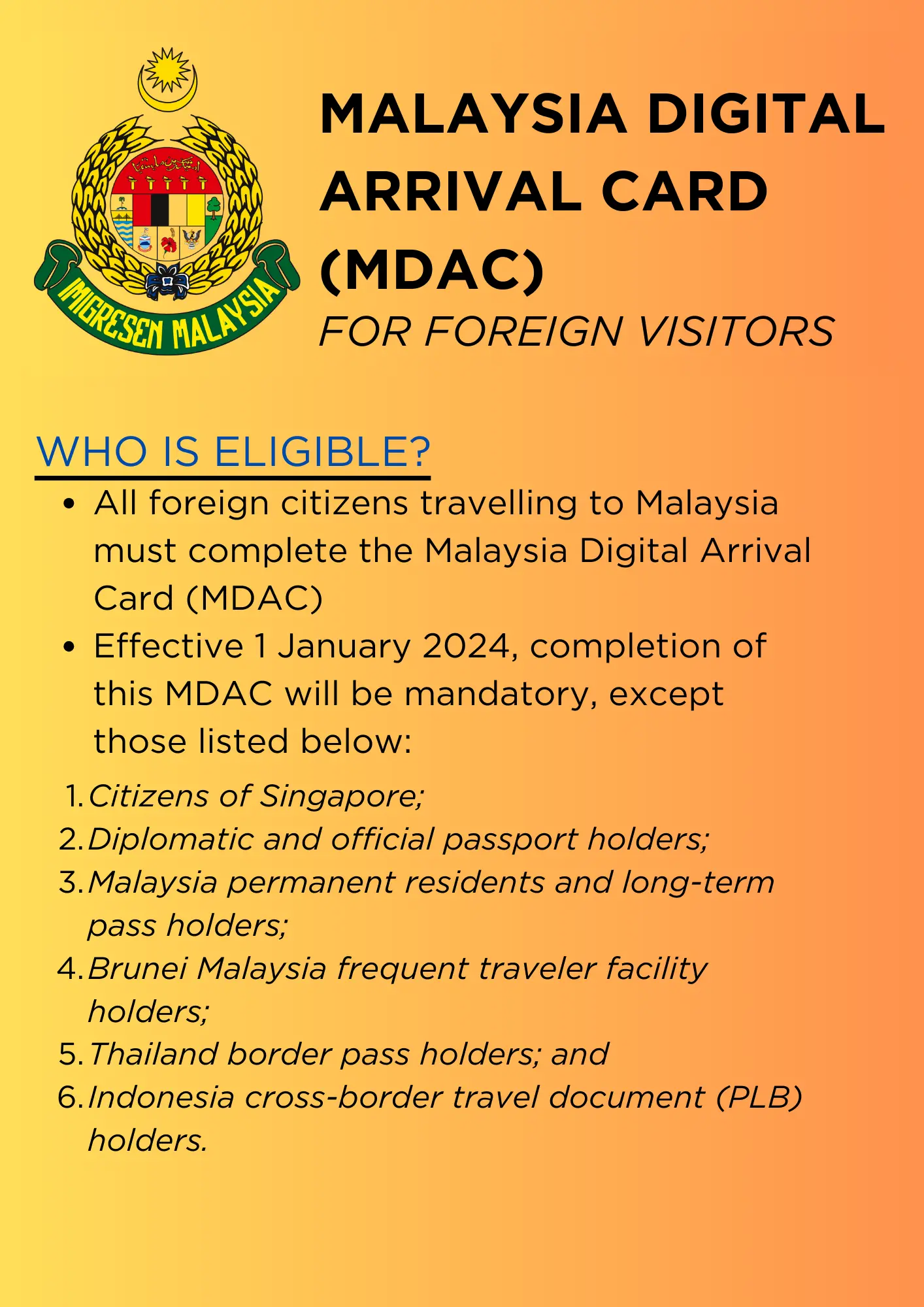 malaysia digital arrival card fr foreign