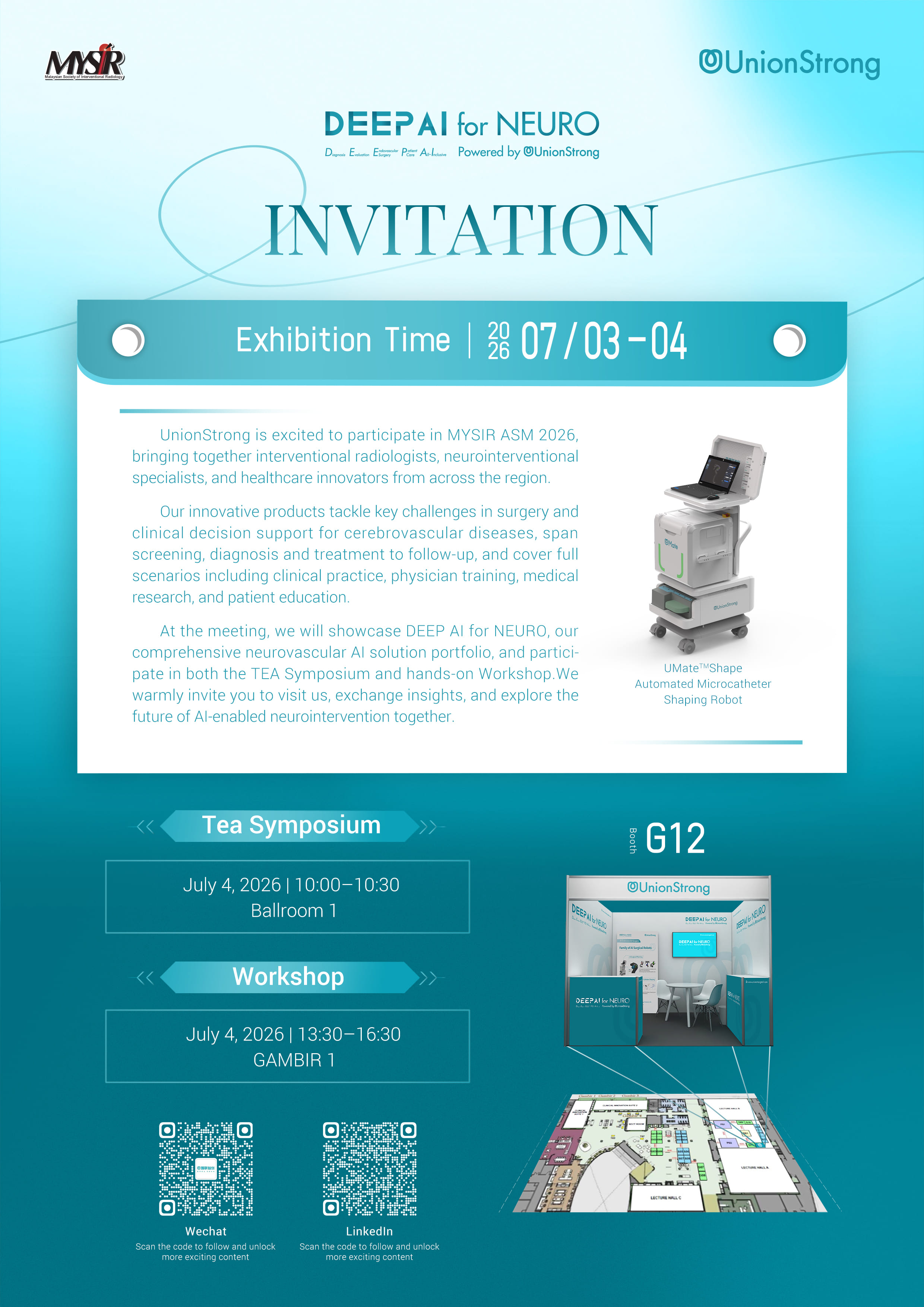 UnionStrong Clinical Interventional Innovation Suite Artwork