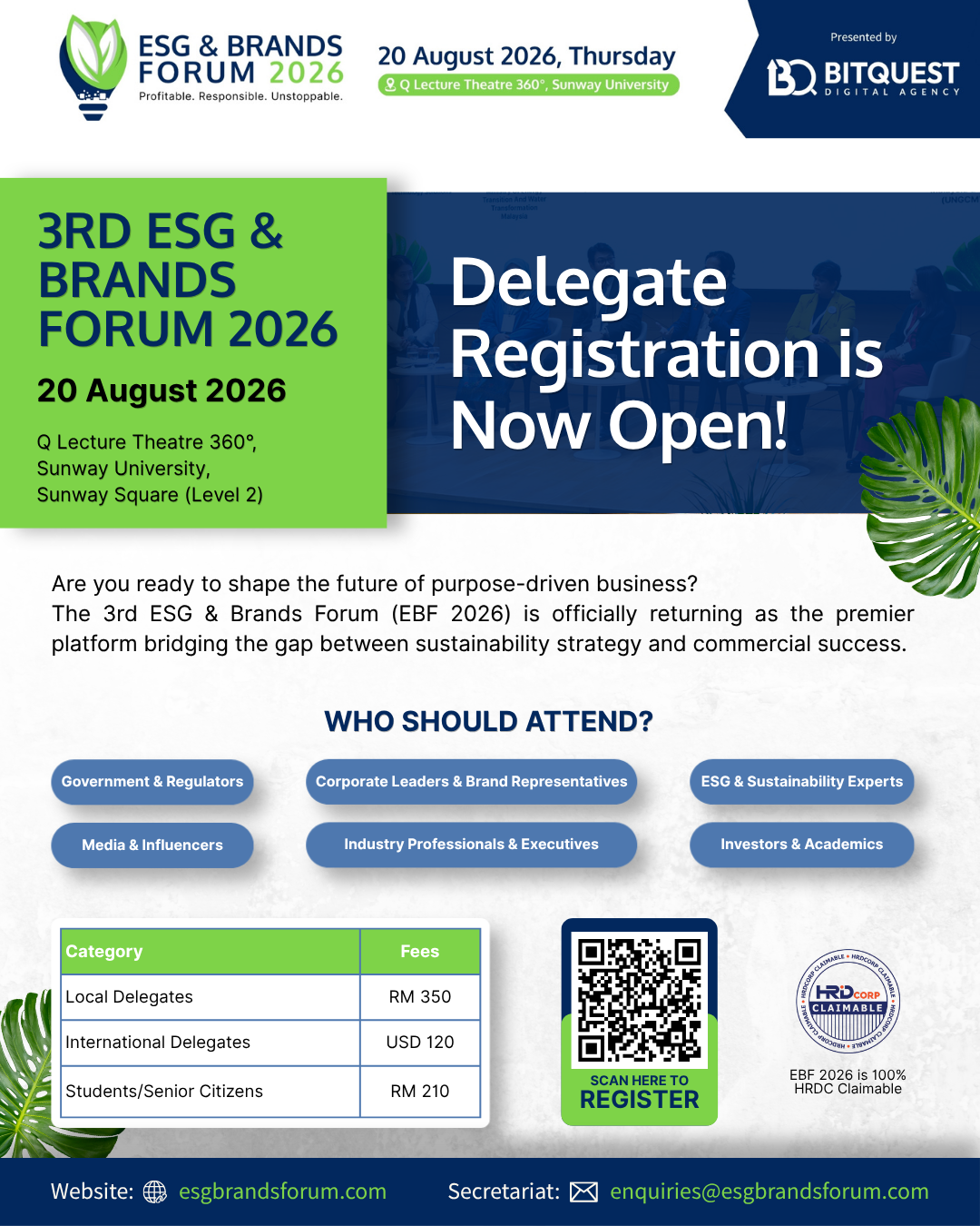 EBF 2026 Delegate Post