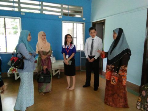 AEON voucher handover at Rumah Titian Kasih